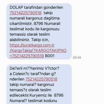 Sürat Kargo Kargocu Kargoyu Kaybetti