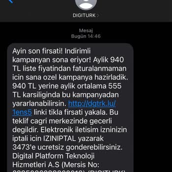 Digiturk Üyelik Ücreti Sorunu