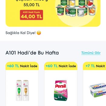 A101 Hadi Uygulaması Aylık Nakit İade Kampanyası