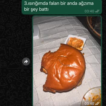 Popeyes İçinden İğne Çıktı