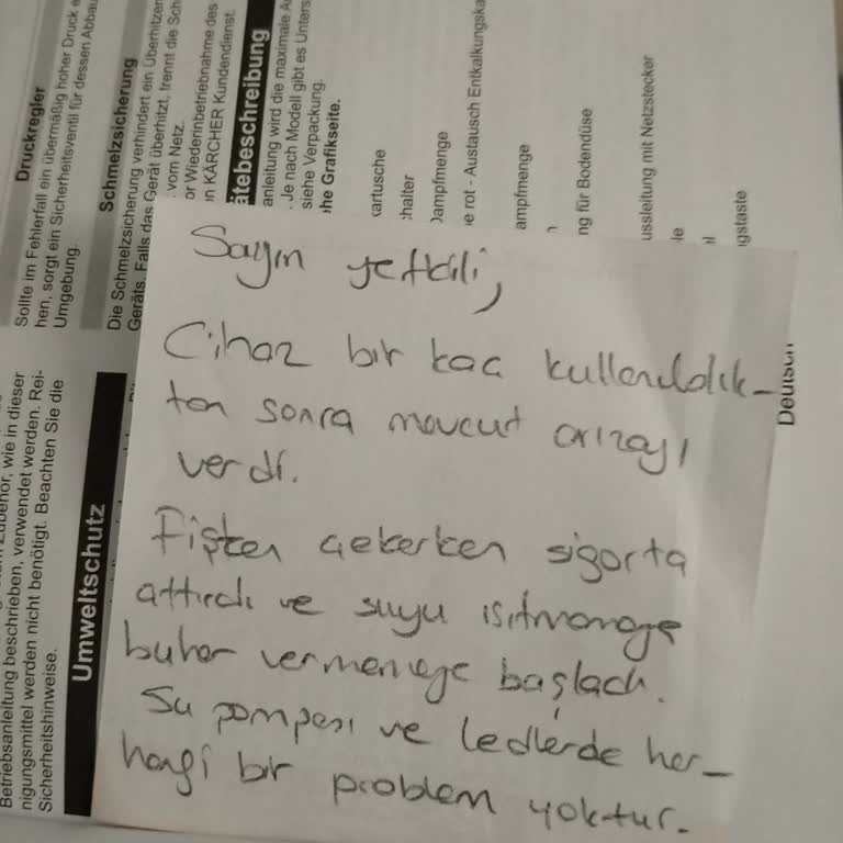 Hepsiburada'dan Aldığımız Ürün Çalışmadı Ve İade Kabul Edilmedi