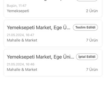 Yemeksepeti Nakit İade Sorunu