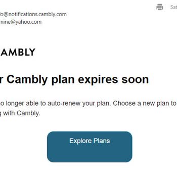 Cambly Abonelik Yenileme Problemi!