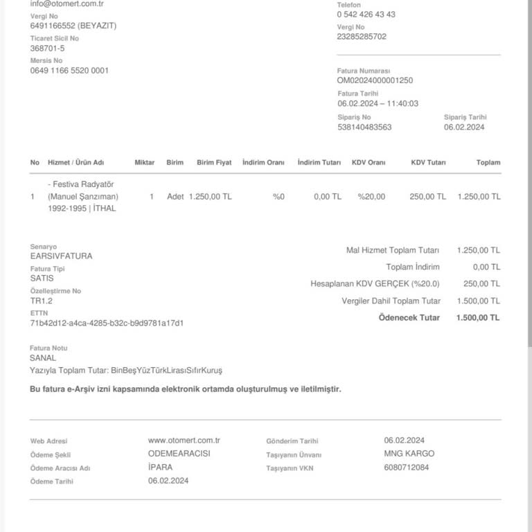 Otomert.com.tr Ford Festiva Alımında Yaşanan Su Radyatörü Problemi Ve Müşteri Hizmetleri Sorunu