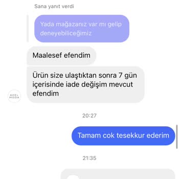 Akellmoda (Instagram) Sipariş Sonrası Yaşadığım Güven Sorunu Ve İletişim Problemleri