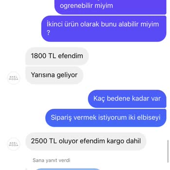 Akellmoda (Instagram) Sipariş Sonrası Yaşadığım Güven Sorunu Ve İletişim Problemleri