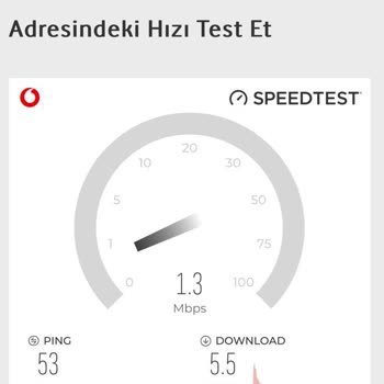 Vodafone İnternet Bukalemun Hızında
