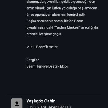 Beam Scooter Arızalarının Arkasında Durmuyor