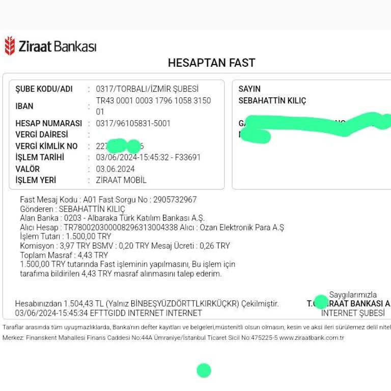 Ozan Superapp'te Kimlik Bilgilerimle Açılan Sahte Hesaplar Ve Mağduriyetim