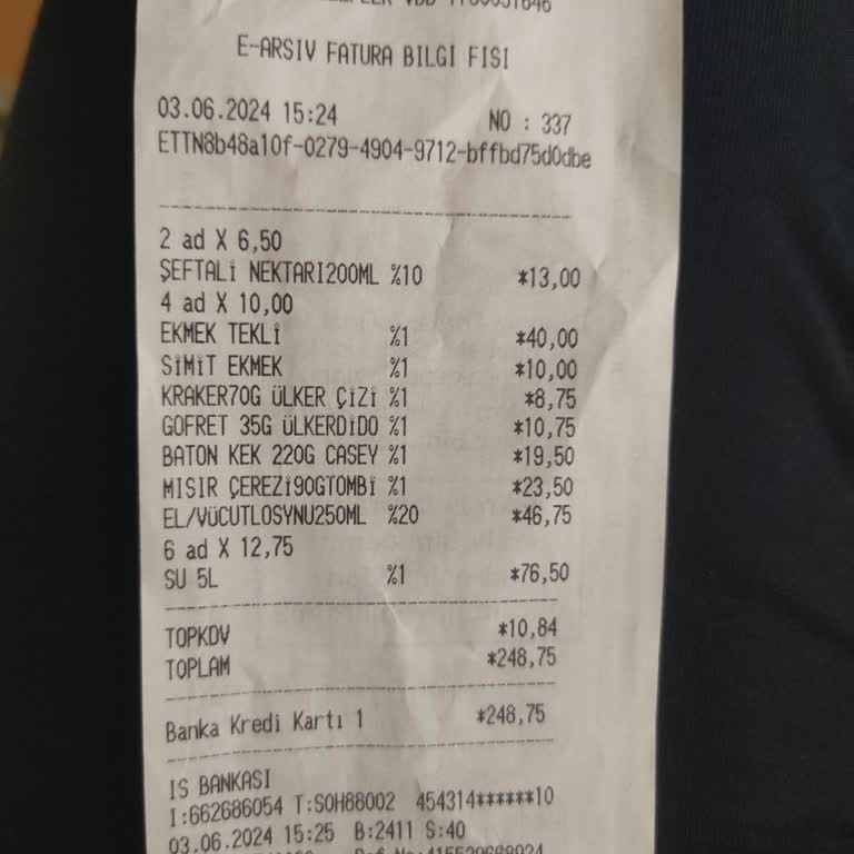 BİM Kasiyer Adedi Fazla Geçilen Ürün Şikayeti