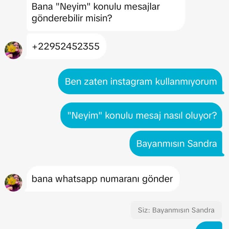 WhatsApp +229 Yabancı Numaradan Aranmam Ve Kişisel Bilgi İstemesi