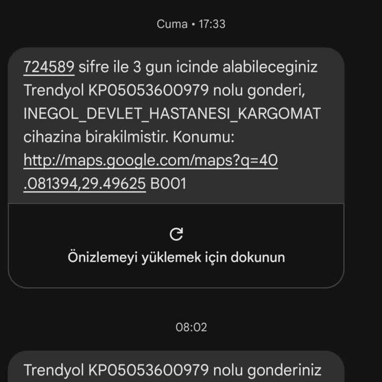 PTT Kargomat Ekranı Bozuk