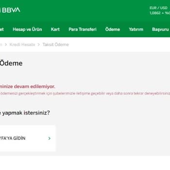 Garanti BBVA Garanti Kredi Taksit Ödemesini Erken Yapmama Müsaade Etmiyor