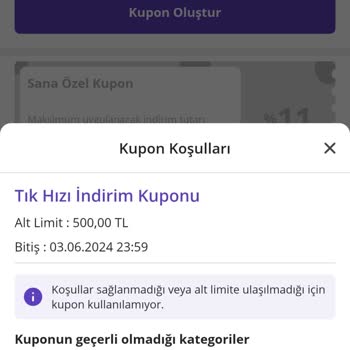N11 Kupon Yalanı Hiçbir İşe Yaramayan Kupon