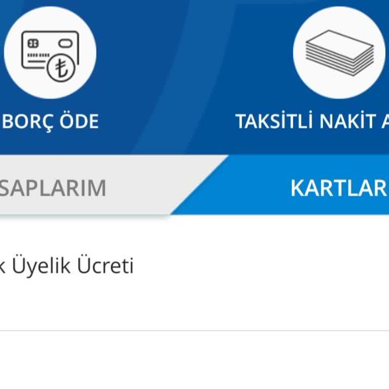 Denizbank Kredi Kartı Yıllık Üyelik Ücreti