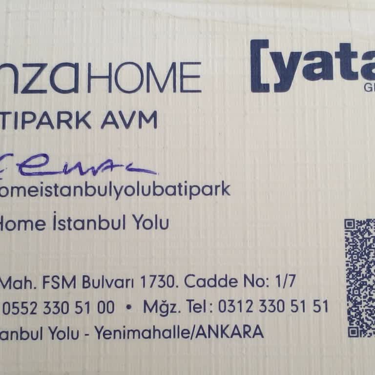 Enza Home Yataş Ürün Teslimatı Yapamıyor