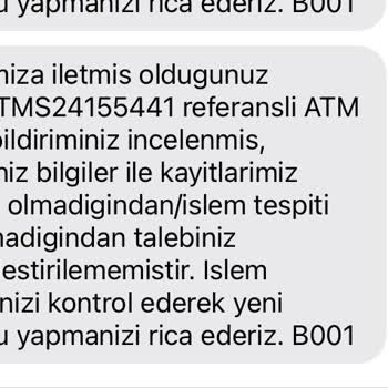 Ziraat Bankası ATM Ünite Arızası