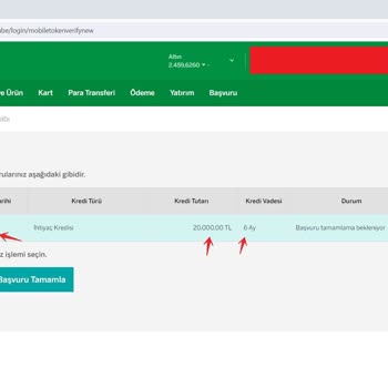 Garanti BBVA Sıfır Faizli Kredi Deyip Faizli Kredi Yapması