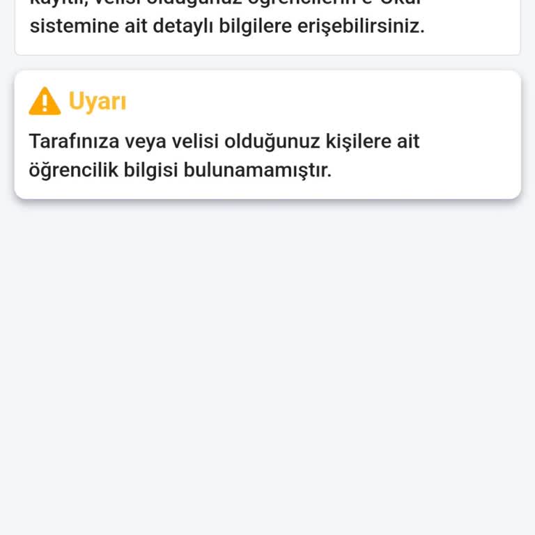 E-okul Giriş Sorunu Yaşıyorum