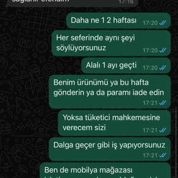 Vavrattan Sipariş Teslimatında Yaşanan Sorun Ve İletişim Eksikliği
