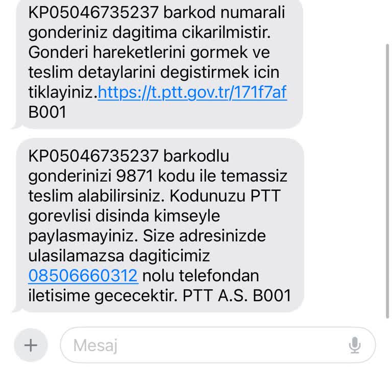 PTT Kargo Evde Olmama Rağmen Kargomu Teslim Etmedi