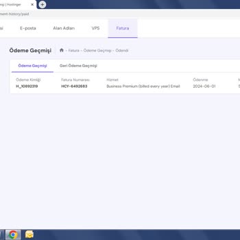 Hostinger`dan Aldığım Bir Senelik Kurumsal Mail Hizmeti