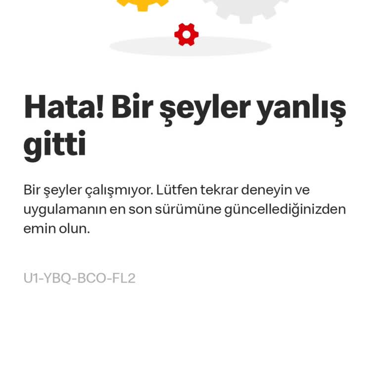 McDonald's Uygulama Güvenlik Hatası