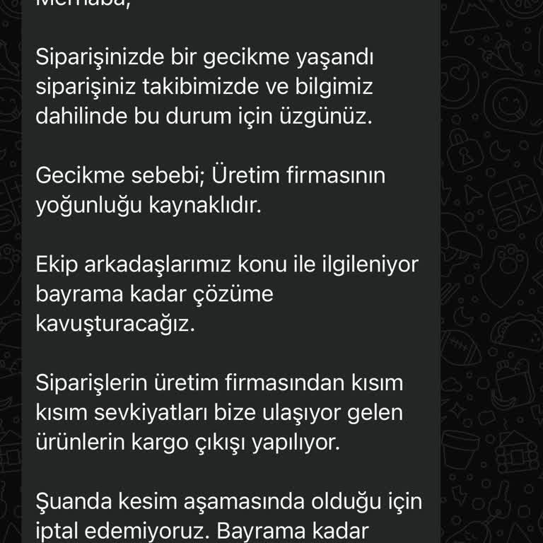 Reydeko Halı Kargoya Verilmemesi Ve Paramın İade Edilmemesi