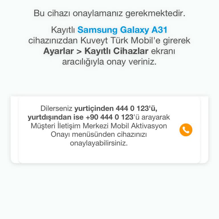Kuveyt Türk Mobil Uygulaması Bozuk