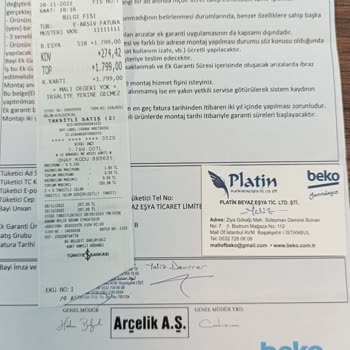 Beko Arçelik'te Kalite Ve Hizmet Sorunu