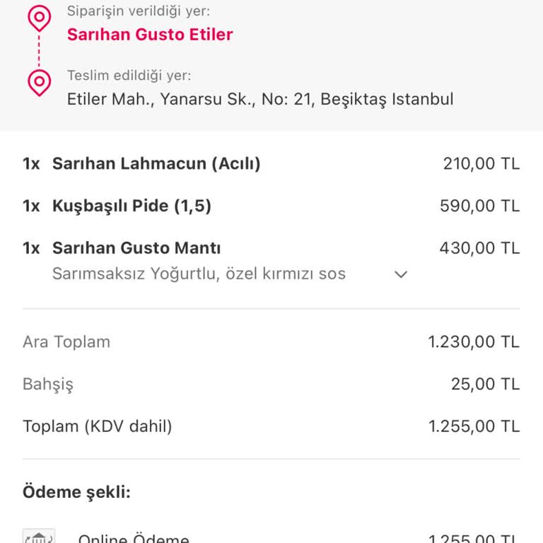 Yemeksepeti Siparişimi Getirmedi Gittim Kendim Aldım!