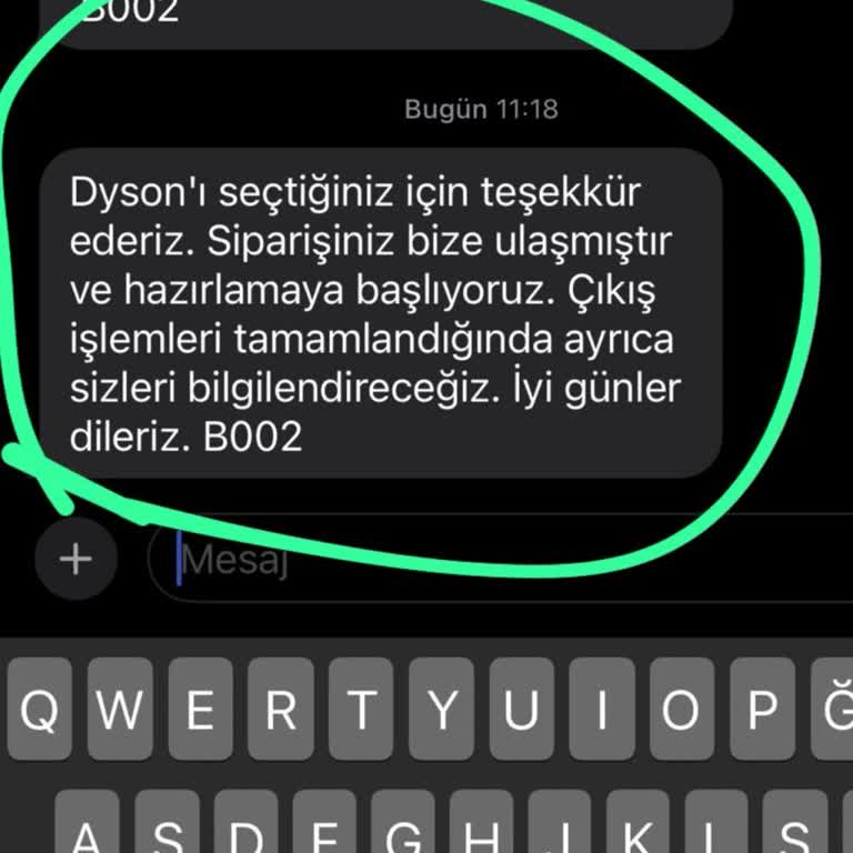Dyson Parça Siparişinin Bir Türlü Gelmemesi