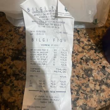 Özkuruşlar Kayışdağı Şubesi Bingo Yarısı Kullanılmış Sıvı Deterjan