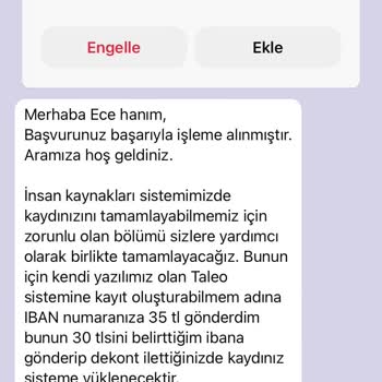 İşin Olsun Üzerinden Sahte Bir Marka Yaratıp İbanıma Para Gönderdiler