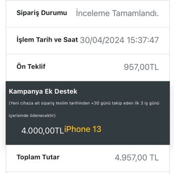EasyCep İPhone Ek Destek