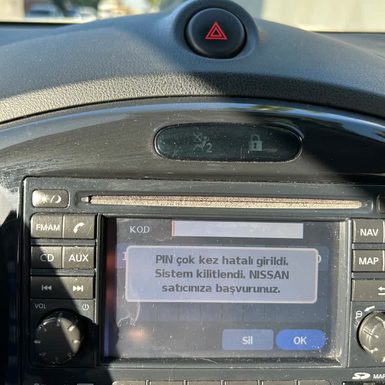 Nissan Radyo Pin Kodu