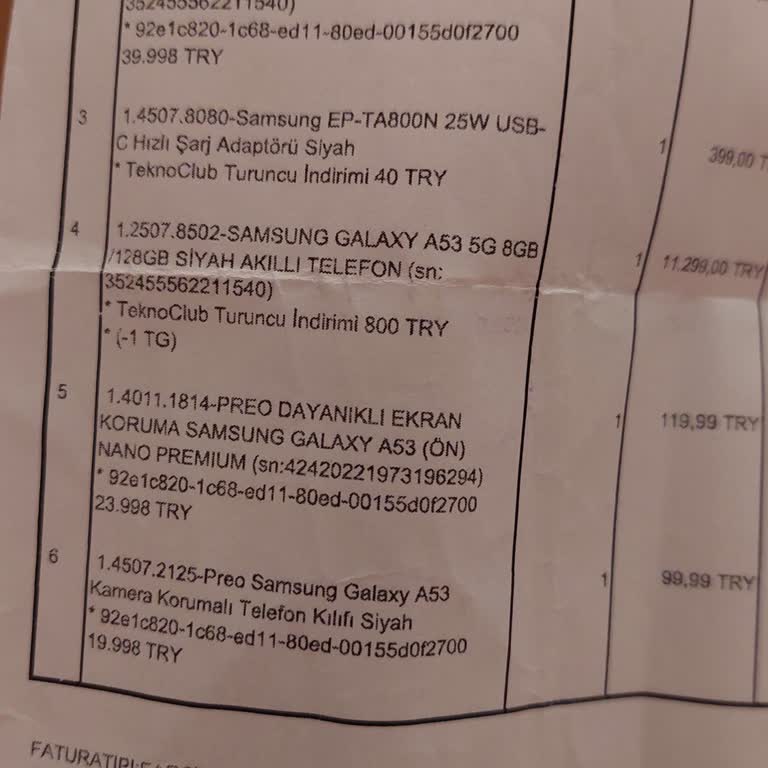 Samsung Telefon Ekran Koruma Garantisi Sorunları