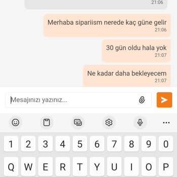 Trendyol Kahve Makinesi Siparişim