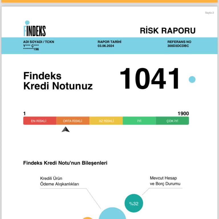 Findeks Kredi Notum Güncellenmiyor