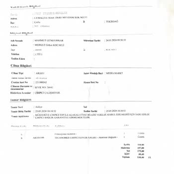 Arzum Yetkili Servisi Garantili Üründeki Arıza İçin Ücret İstiyor