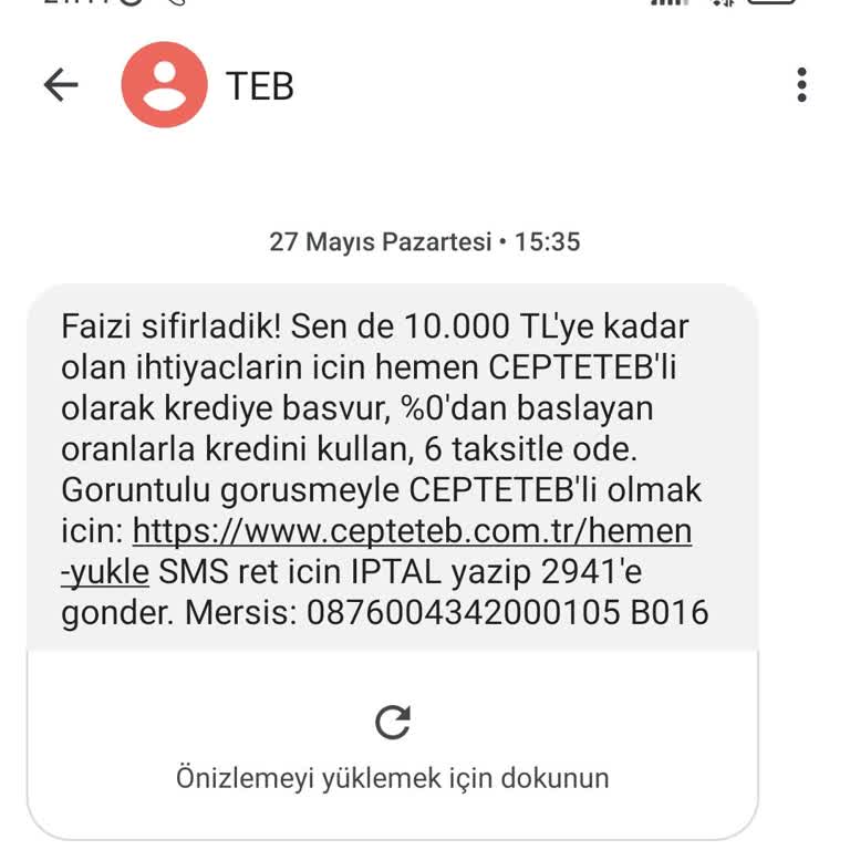 TEB Fiyasko Kampanya Gerçekleşmiyor