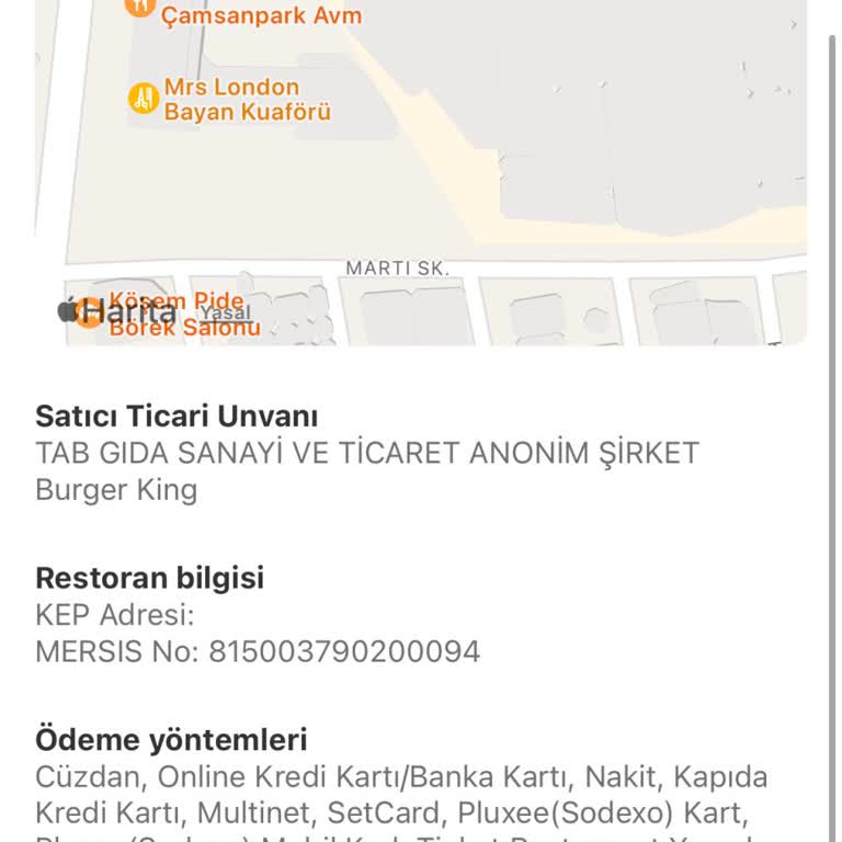 Yemeksepeti Ödeme Seçenekleri Hakkında Bilgilendirme Eksikliği