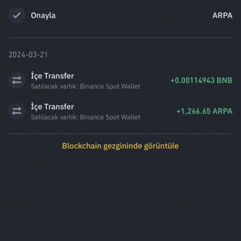 Binance Kılıfına Uydurulan Cüzdan Eksilmesi