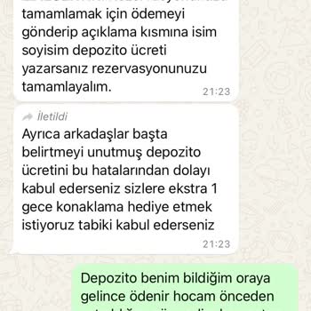 Flower Bungalov Şikayet