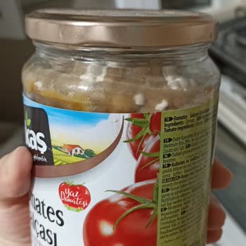 Tukaş Kapağı Açılmamış Salça Küflendi