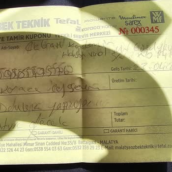 Karaca Züccaciye Karaca Konuşan Çaycı 40 Gündür Tamirde