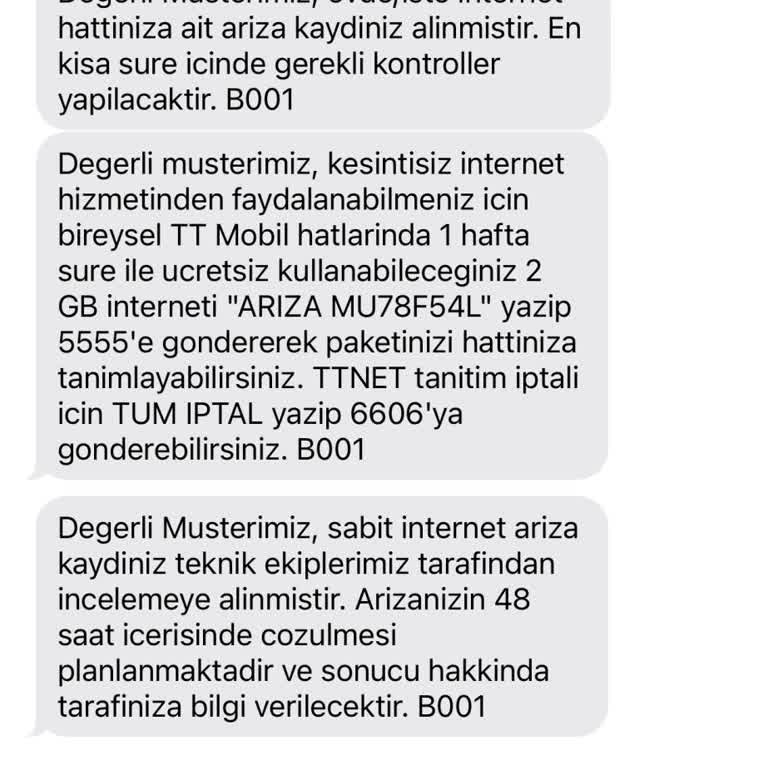 Türk Telekom Telekom Ev İnterneti Arızası