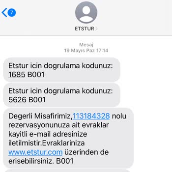 Etstur Verilmeyen Hizmete Alınan Ücret