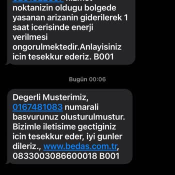 Boğaziçi Elektrik - BEDAŞ Elektrik Arızası Ve Mağduriyetin Giderilmesi