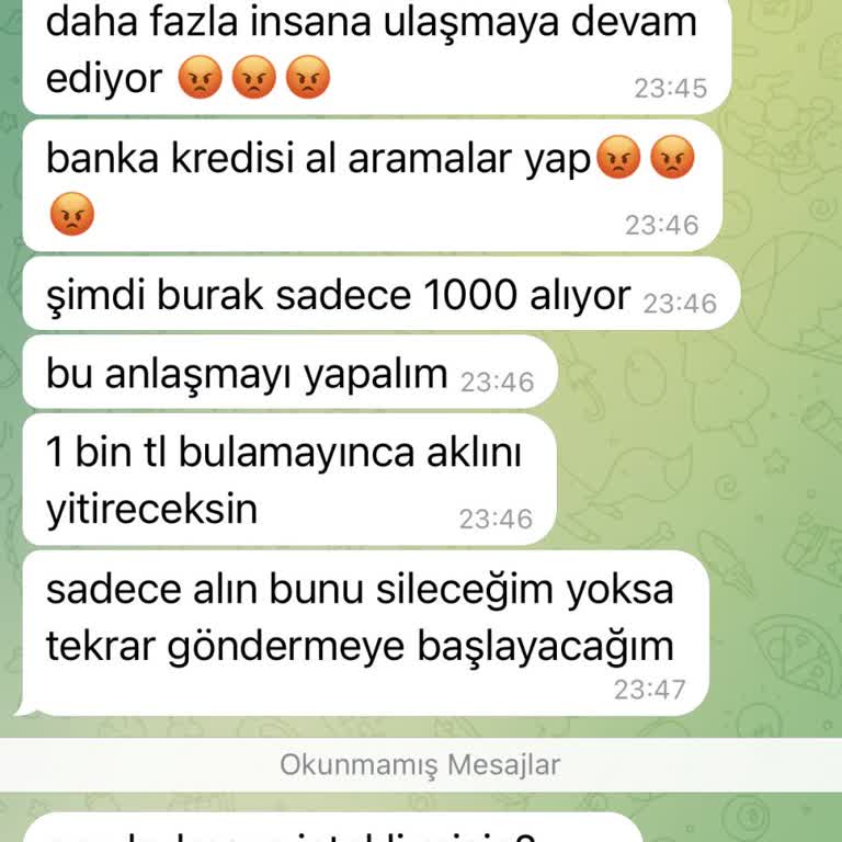 Telegram Şantaj Suç Duyurusu